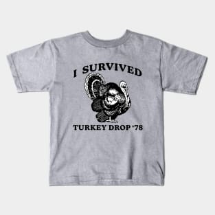 Turkey Drop Kids T-Shirt